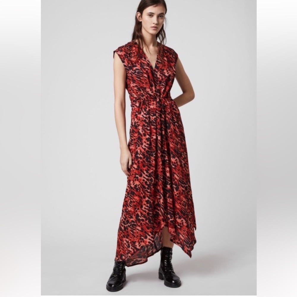 All Saints Wrap Dress